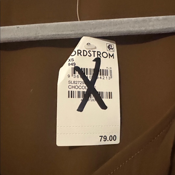 NWT- Petal & Pup Kameran Peplum Top, Chocolate, XS - Picture 12 of 12